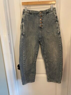 We The Free Midrise Osaka Barrel Jeans